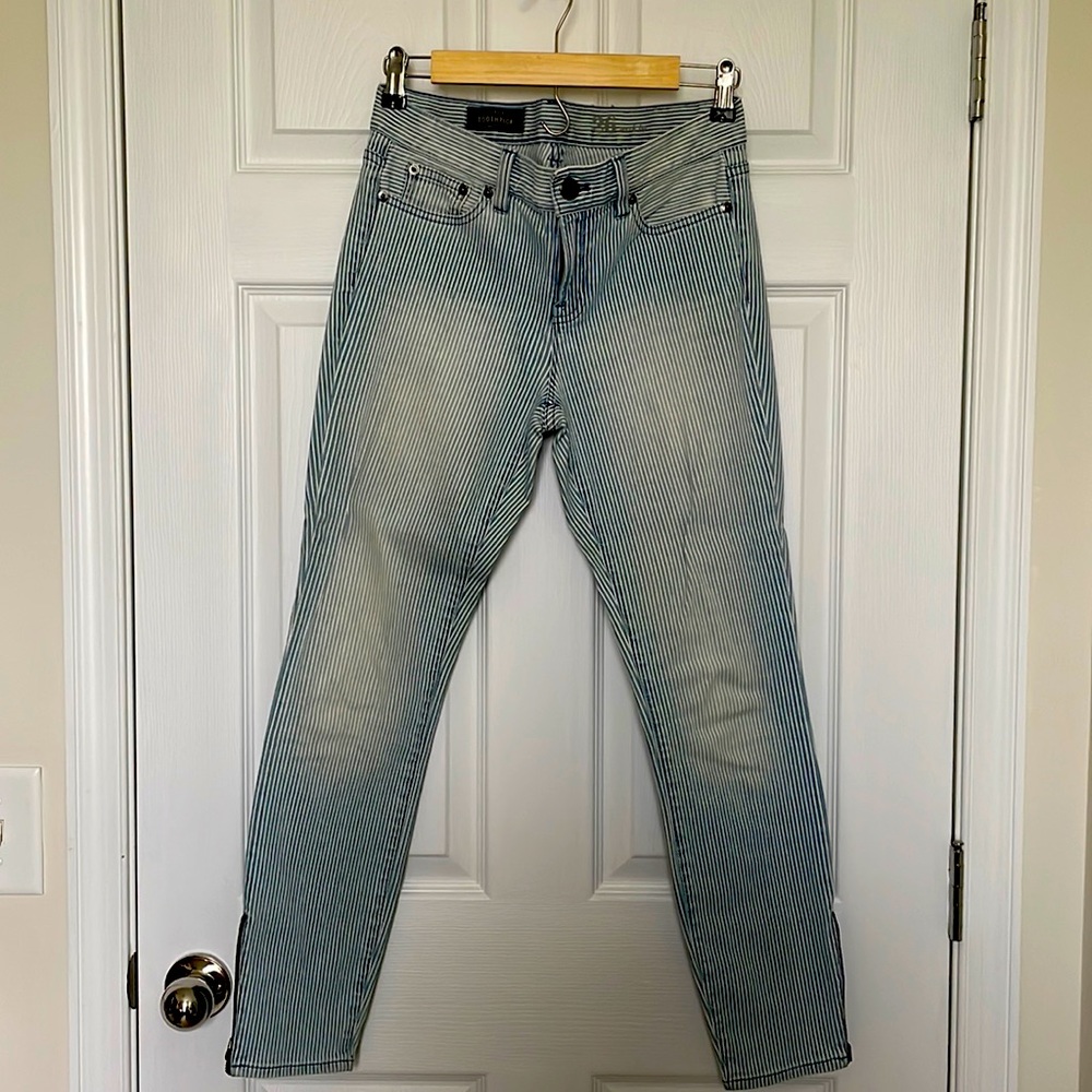 J Crew Railroad Toothpick Size 26